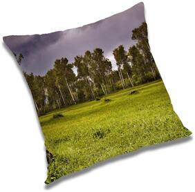 RADANYA Printed Cushion Cover with Filler Set 24x24 inch