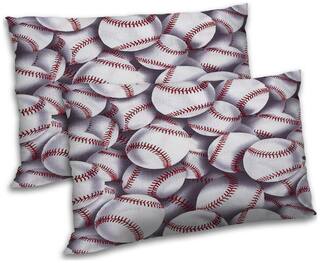 RADANYA Polyester Printed Pillow Covers ( Pack of 2 , Off-White )