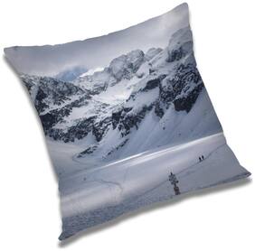 RADANYA Printed Cushion Cover with Filler Set 16x16 inch
