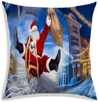 RADANYA Printed Cushion Cover 20x20 inch