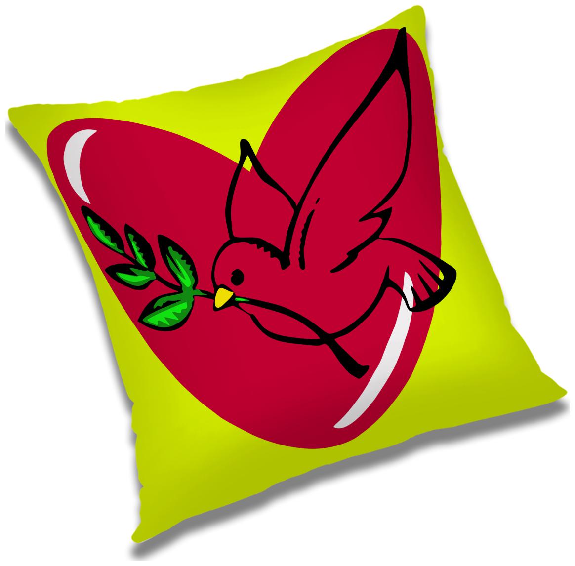 

RADANYA Printed Cushion Cover with Filler Set 24x24 inch