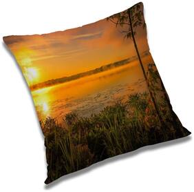 RADANYA Printed Cushion Cover with Filler Set 12x12 inch