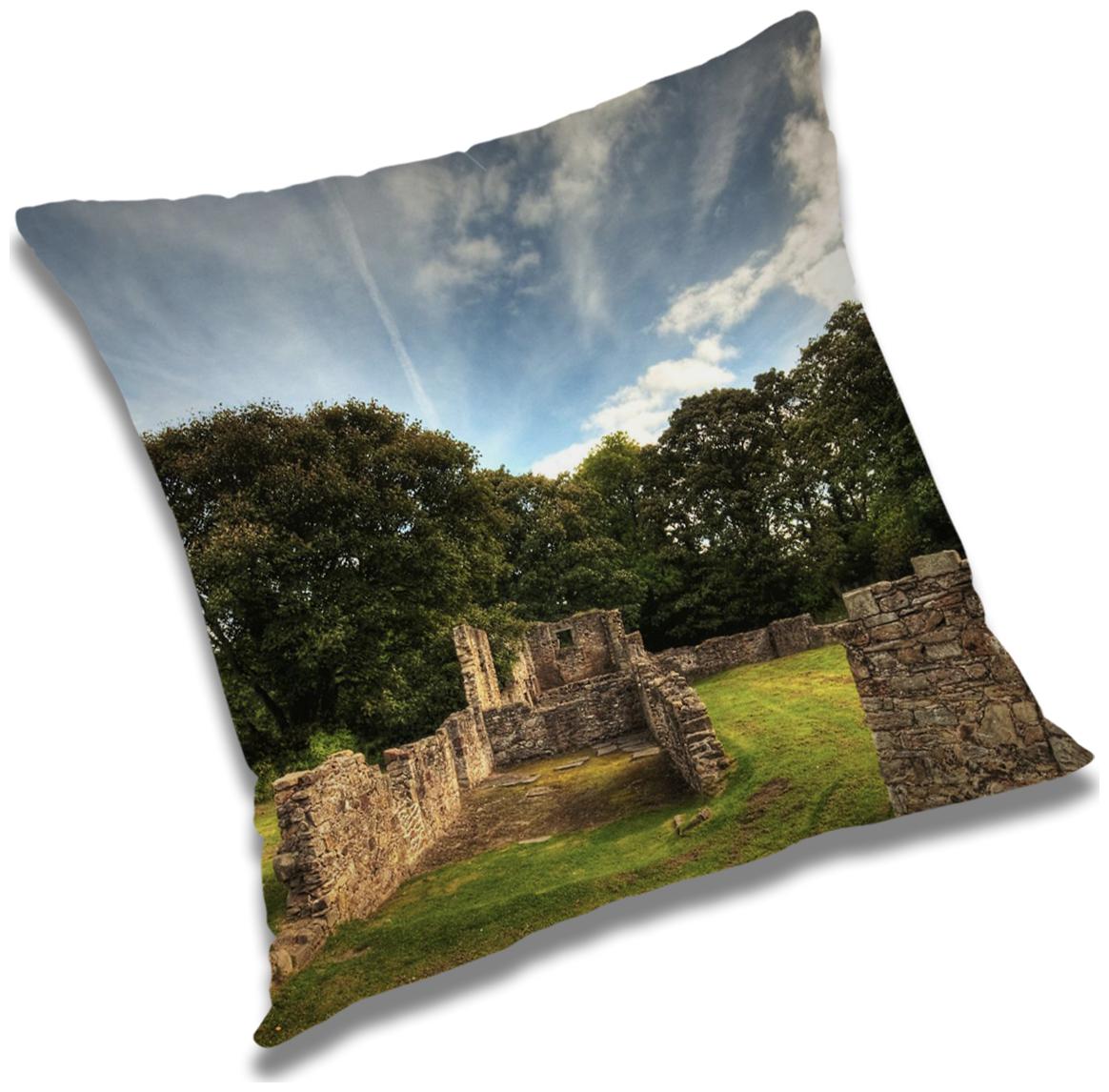 

RADANYA Printed Cushion Cover with Filler Set 20x20 inch