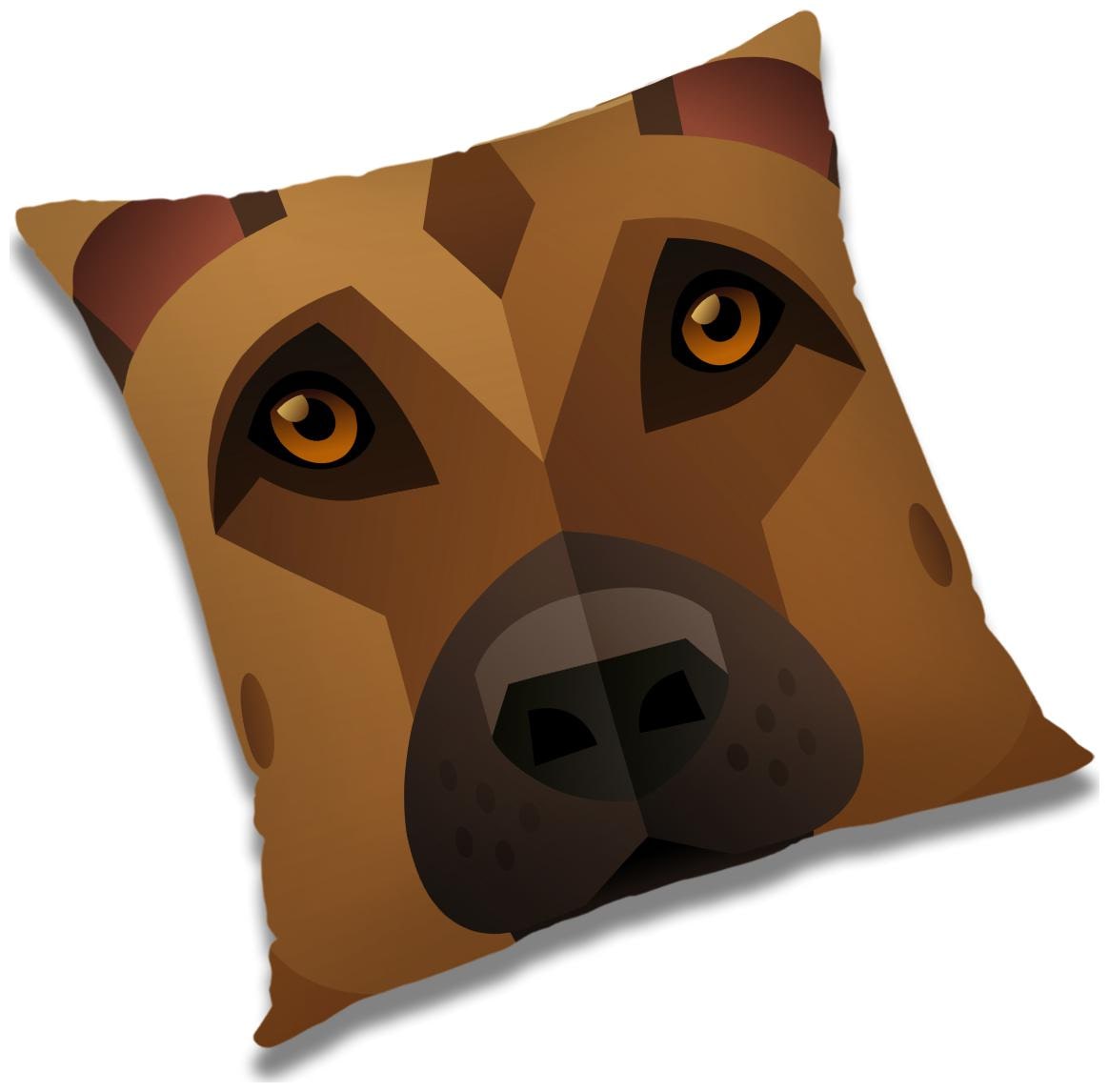 

RADANYA Printed Cushion Cover with Filler Set 18x18 inch