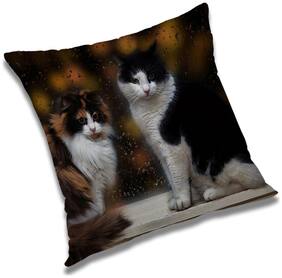 RADANYA Printed Cushion Cover with Filler Set 24x24 inch
