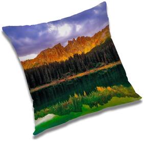 RADANYA Printed Cushion Cover with Filler Set 24x24 inch