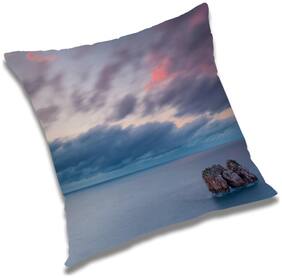 RADANYA Printed Cushion Cover with Filler Set 24x24 inch