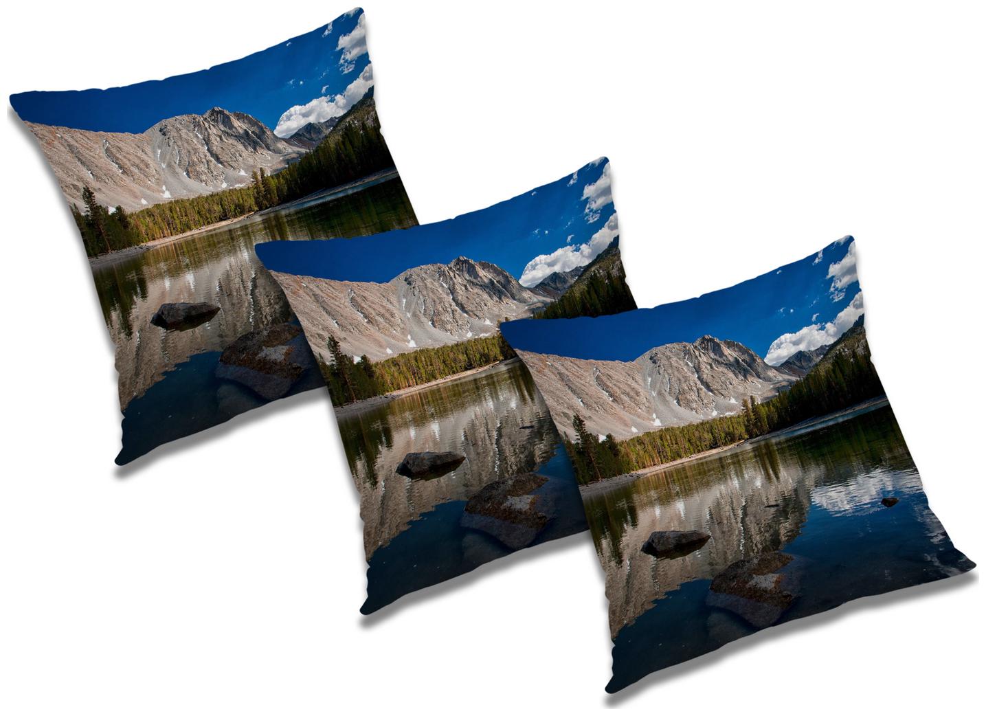 

RADANYA Printed Cushion Cover with Filler (Set of 3) 20x20 inch