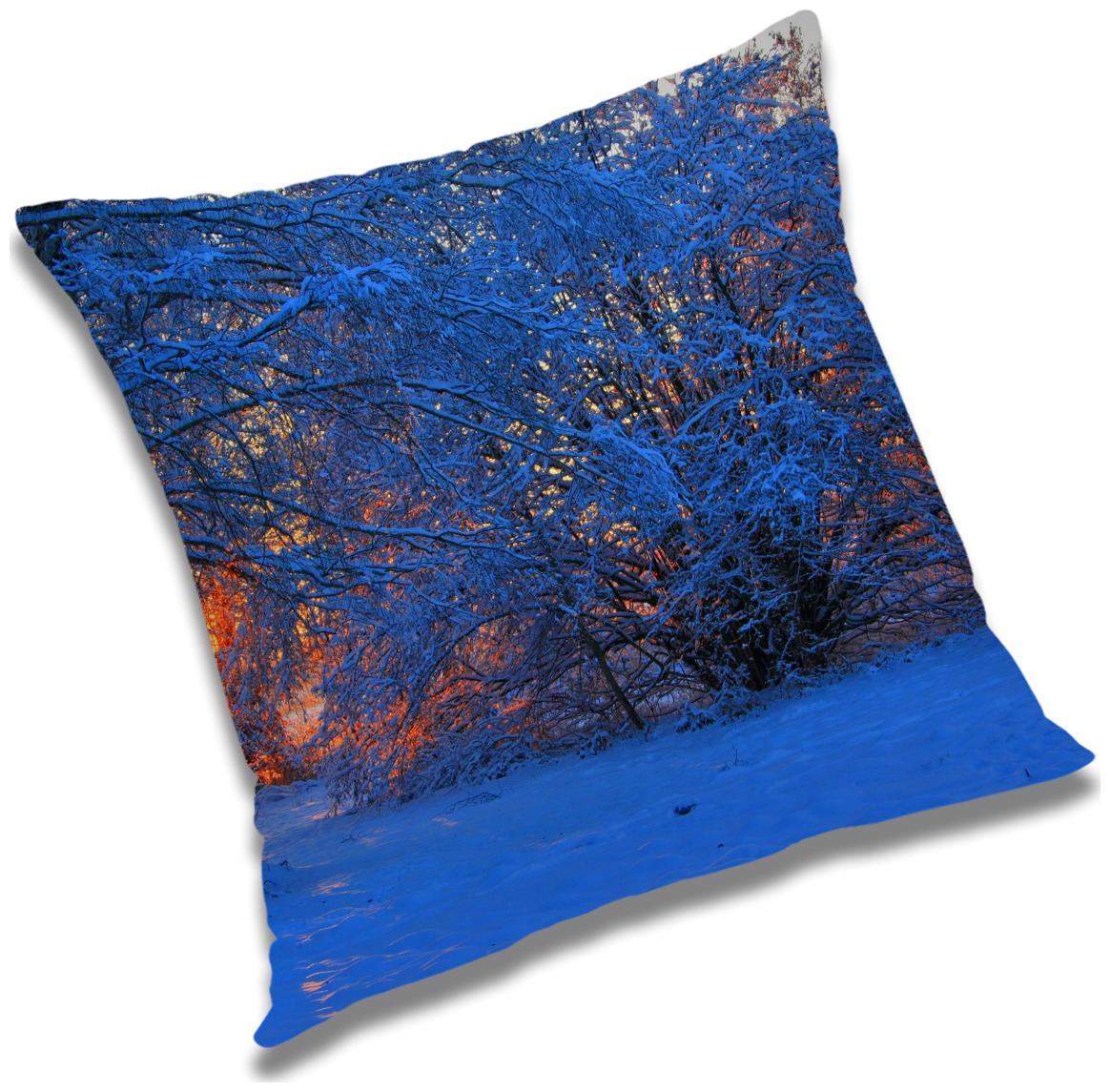 

RADANYA Printed Cushion Cover with Filler Set 16x16 inch