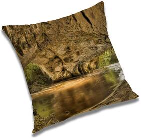 RADANYA Printed Cushion Cover with Filler Set 12x12 inch