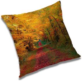 RADANYA Printed Cushion Cover with Filler Set 12x12 inch