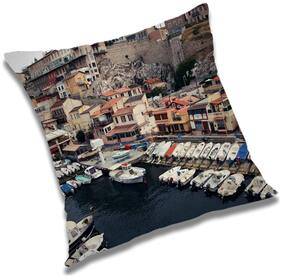 RADANYA Printed Cushion Cover with Filler Set 20x20 inch