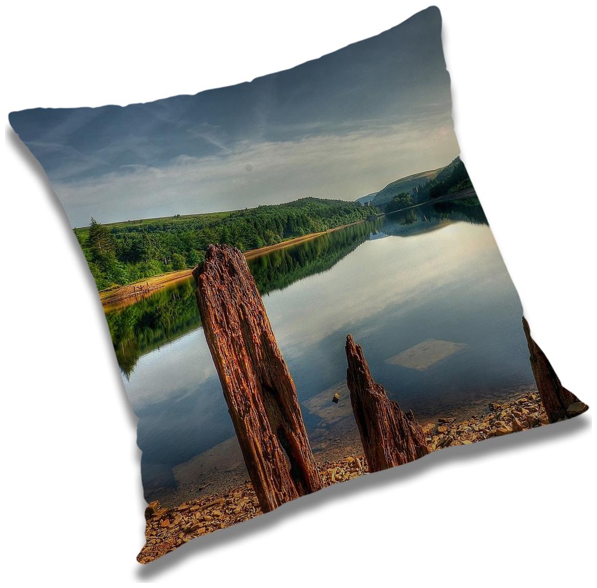 

RADANYA Printed Cushion Cover with Filler Set 18x18 inch
