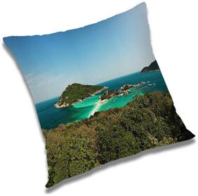 RADANYA Printed Cushion Cover with Filler Set 24x24 inch