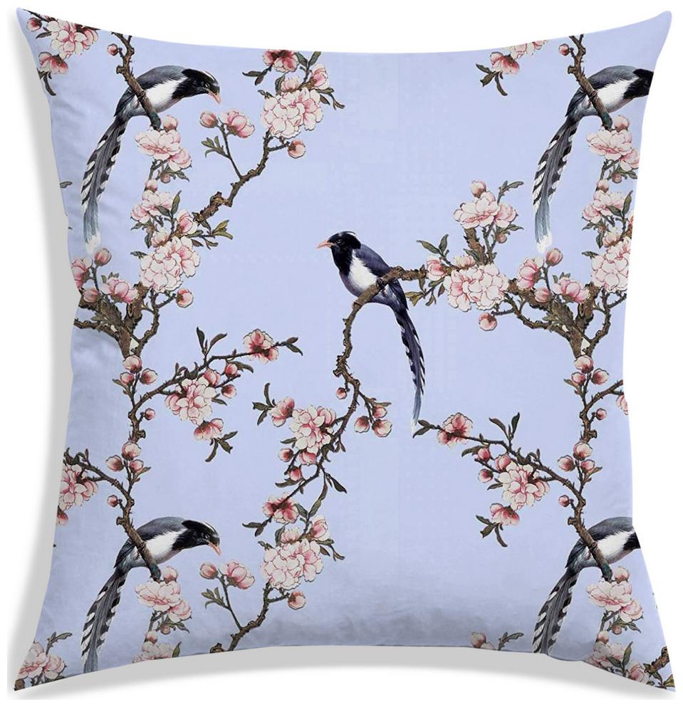 

RADANYA Printed Polyester Purple Cushion Cover ( Small Pack of 1 )