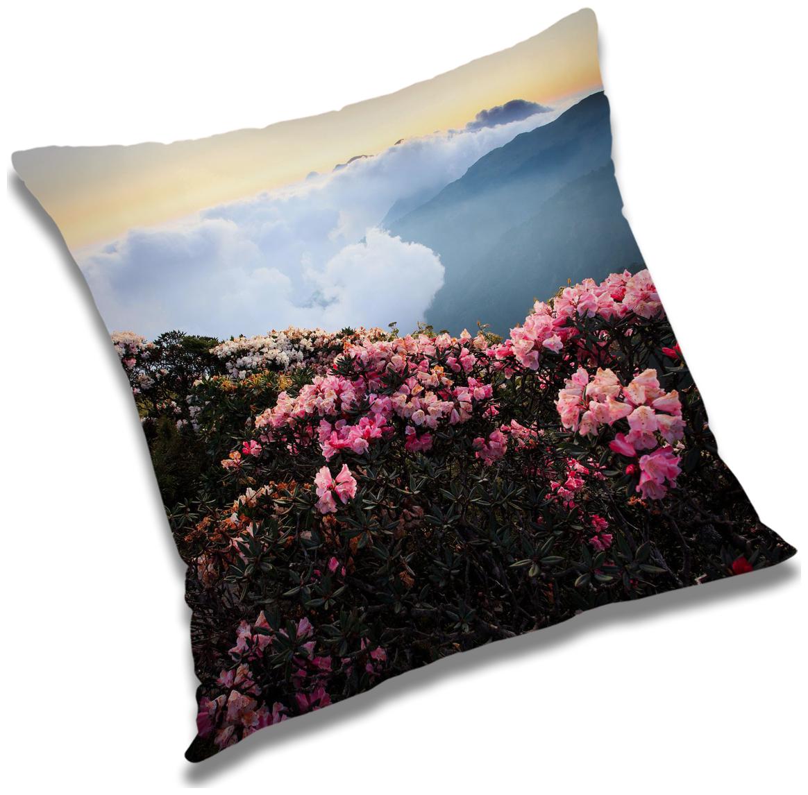 

RADANYA Printed Cushion Cover with Filler Set 18x18 inch