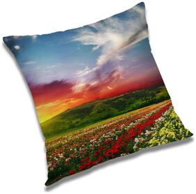 RADANYA Printed Cushion Cover with Filler Set 12x12 inch