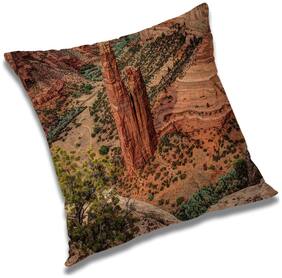 RADANYA Printed Cushion Cover with Filler Set 18x18 inch