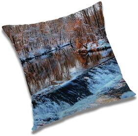 RADANYA Printed Cushion Cover with Filler Set 18x18 inch