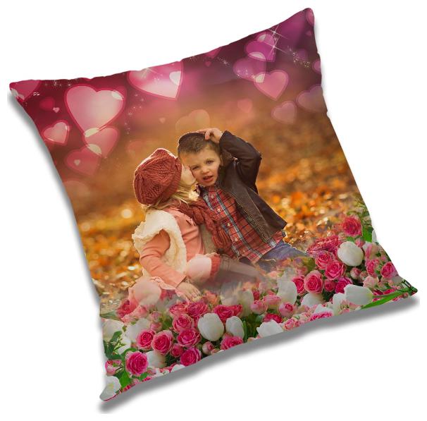 

RADANYA Printed Cushion Cover with Filler Set 16x16 inch
