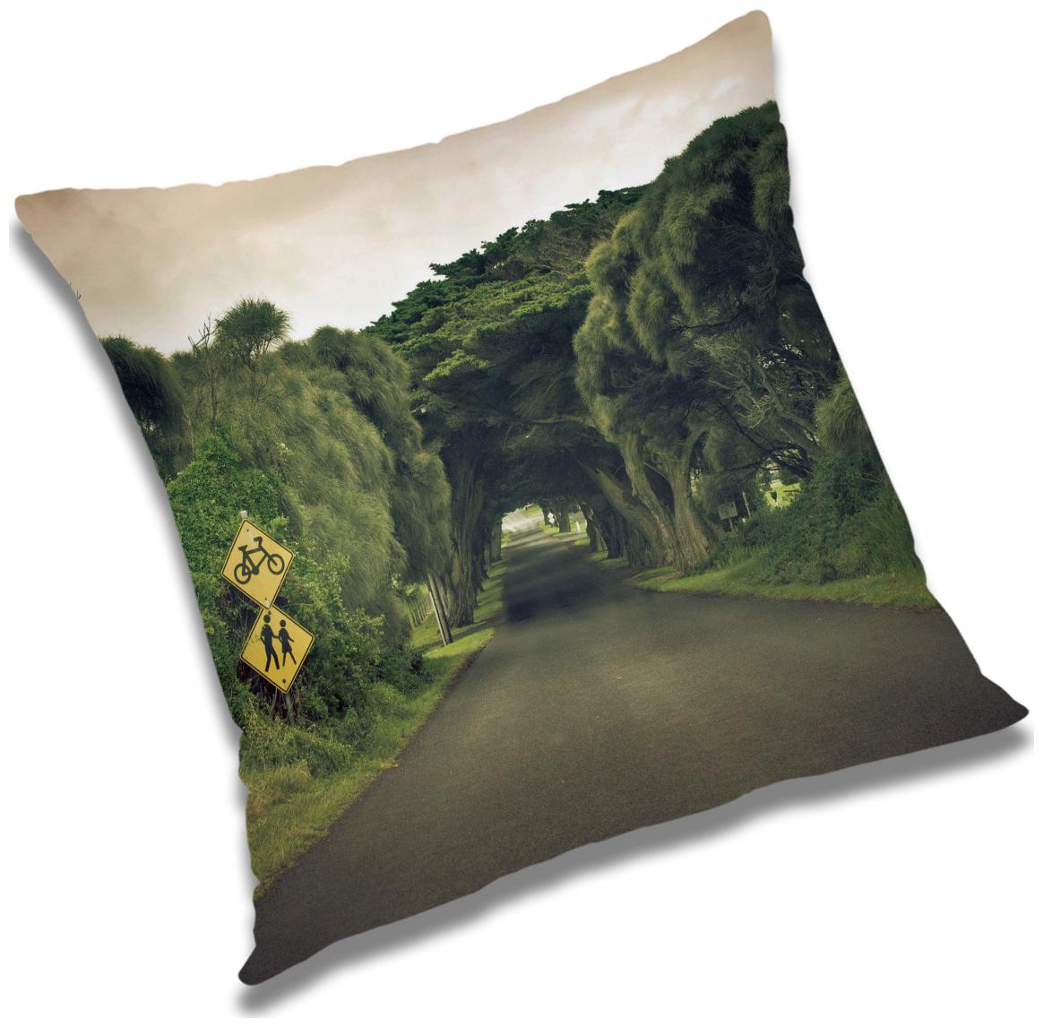 

RADANYA Printed Cushion Cover with Filler Set 18x18 inch