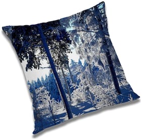RADANYA Printed Cushion Cover with Filler Set 24x24 inch