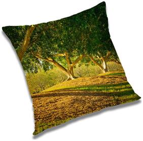 RADANYA Printed Cushion Cover with Filler Set 16x16 inch