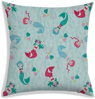 RADANYA Printed Polyester Blue Cushion Cover ( Small , Pack of 1 )