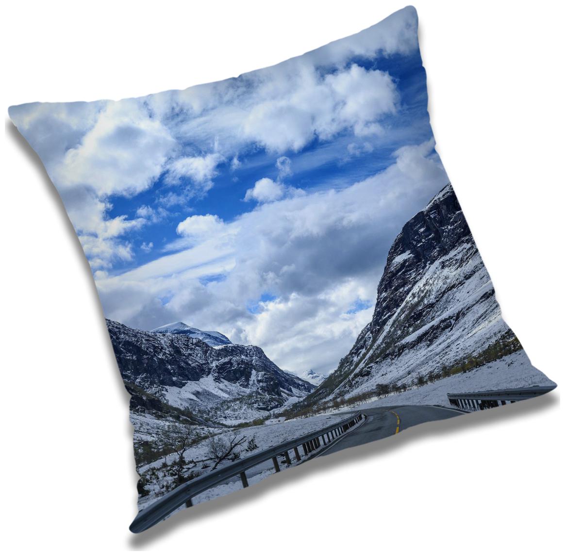 

RADANYA Printed Cushion Cover with Filler Set 20x20 inch