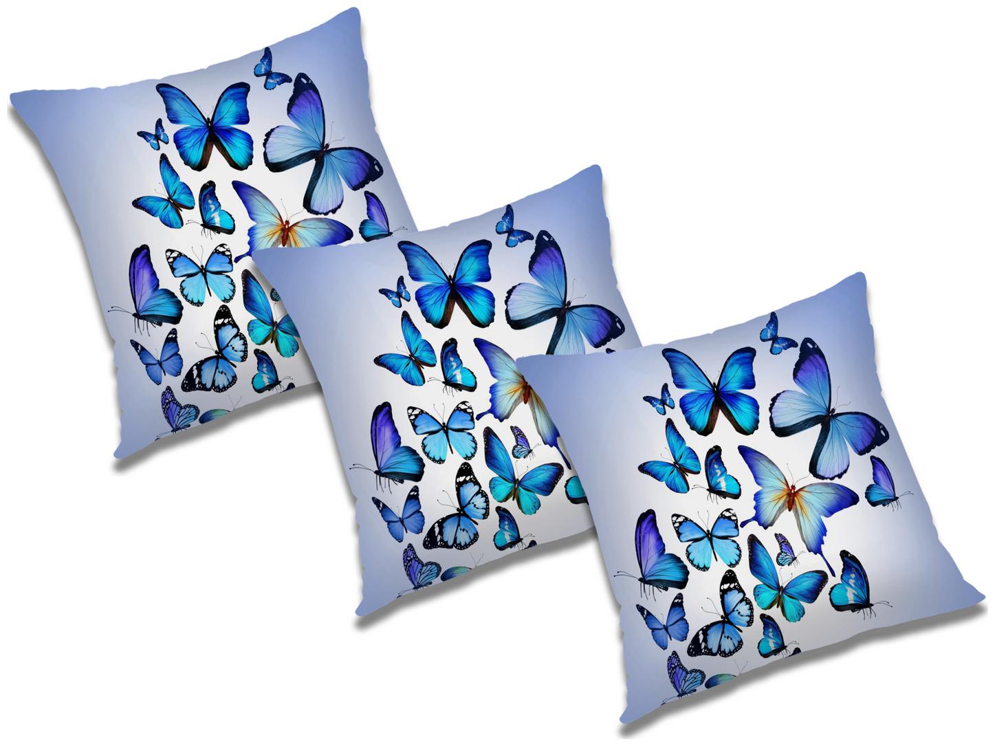 

RADANYA Printed Polyester White Cushion Cover ( Regular Pack of 3 )