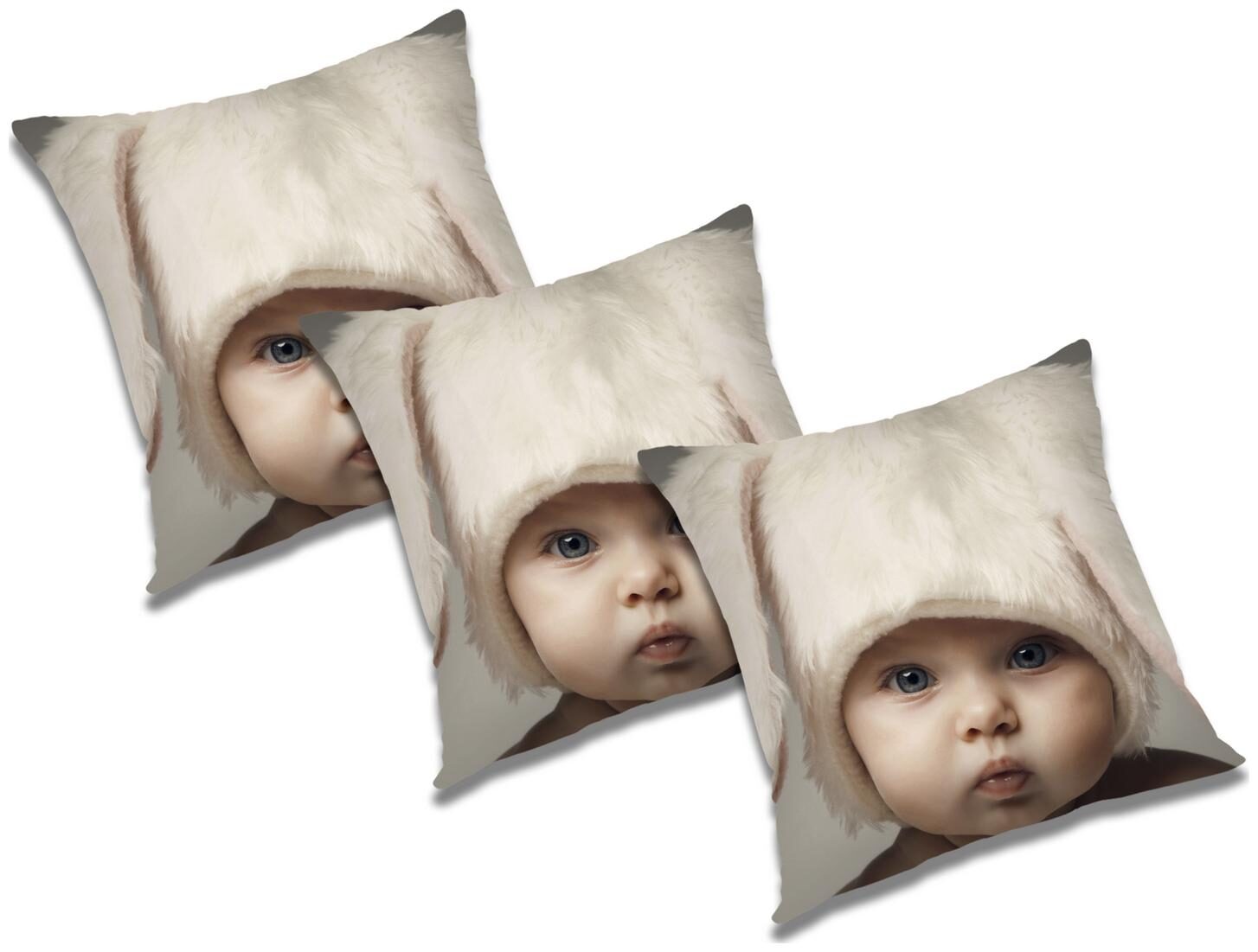 

RADANYA Printed Polyester Beige Cushion Cover ( Large Pack of 3 )