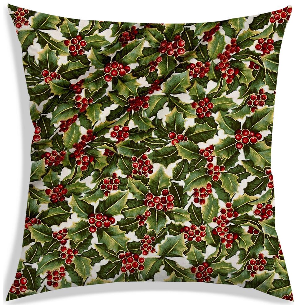 

RADANYA Printed Polyester Green Cushion Cover ( Extra large Pack of 1 )