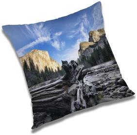 RADANYA Printed Cushion Cover with Filler Set 12x12 inch
