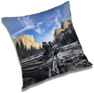 RADANYA Printed Cushion Cover with Filler Set 12x12 inch
