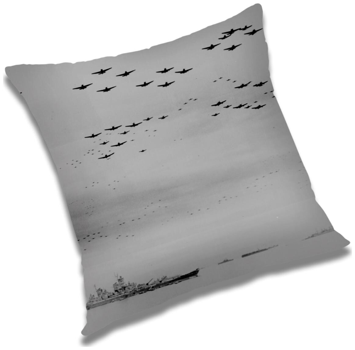 

RADANYA Printed Cushion Cover with Filler Set 18x18 inch