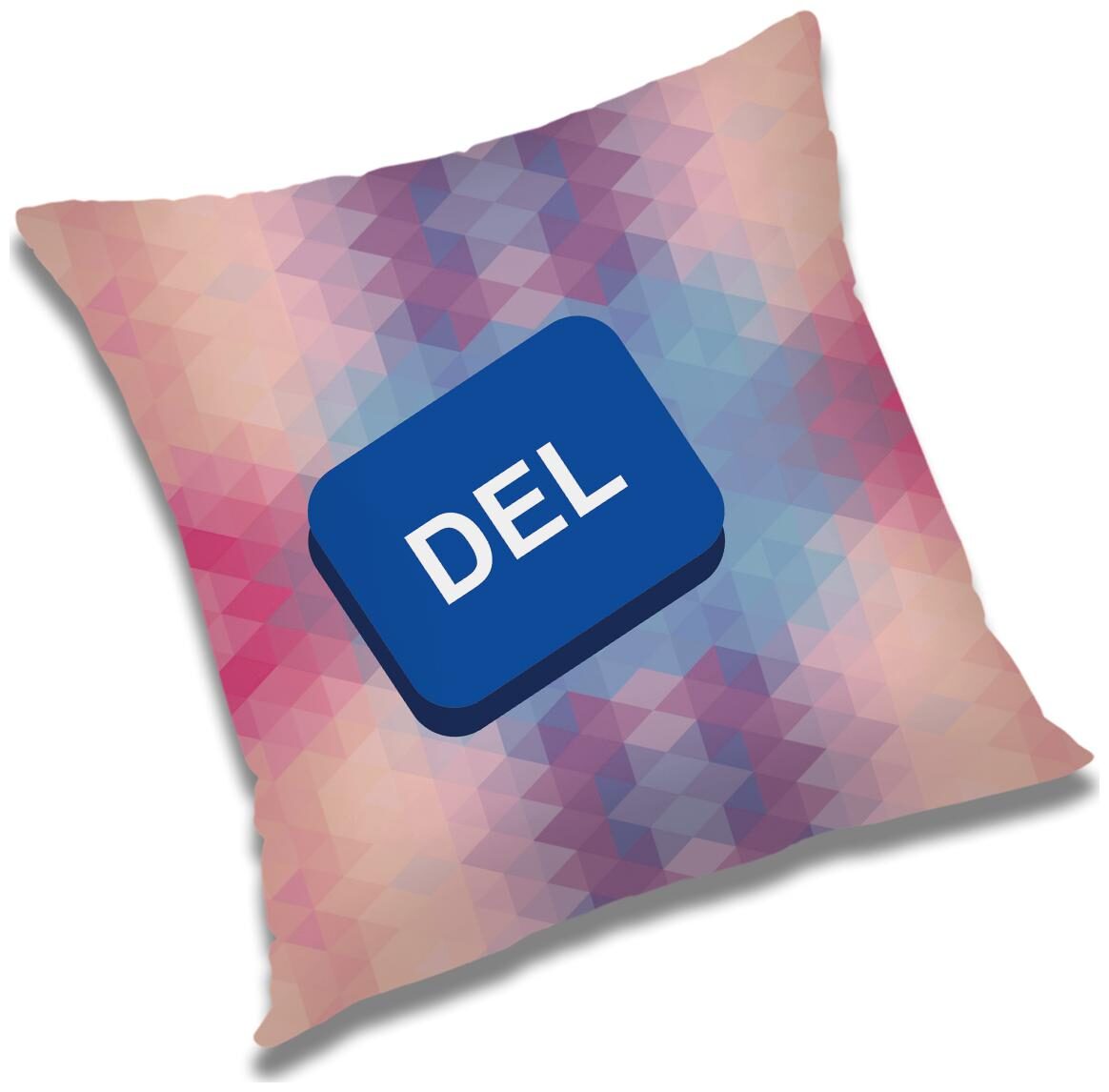 

RADANYA Printed Polyester Peach Cushion Cover ( Small Pack of 1 )