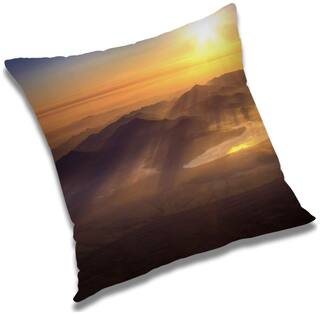 RADANYA Printed Cushion Cover with Filler Set 24x24 inch