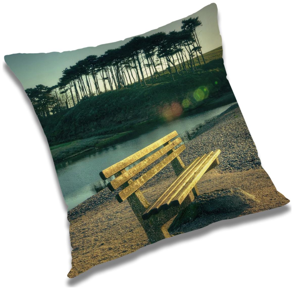 

RADANYA Printed Cushion Cover with Filler Set 16x16 inch