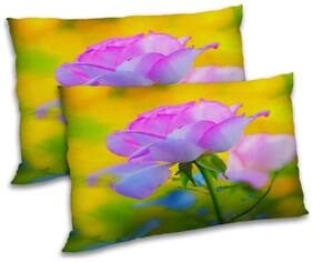 RADANYA Polyester Printed Pillow Covers ( Pack of 2 , Multi )