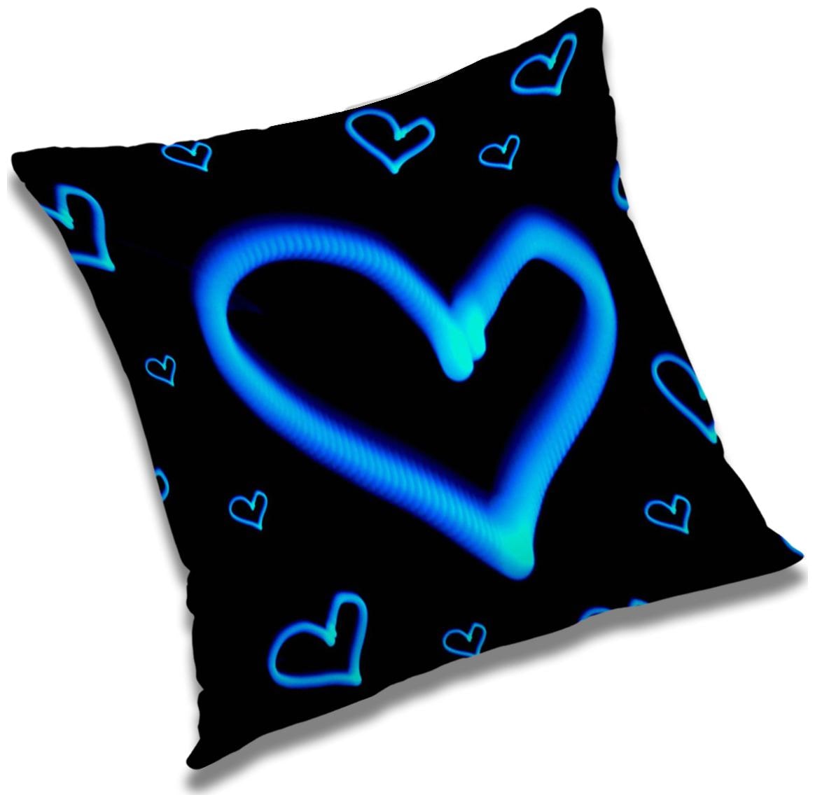 

RADANYA Printed Polyester Black Cushion Cover ( Large Pack of 1 )