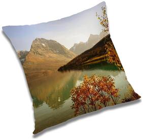RADANYA Printed Cushion Cover with Filler Set 12x12 inch