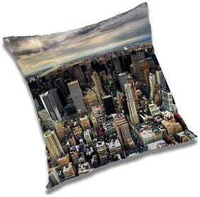 RADANYA Printed Cushion Cover with Filler Set 24x24 inch