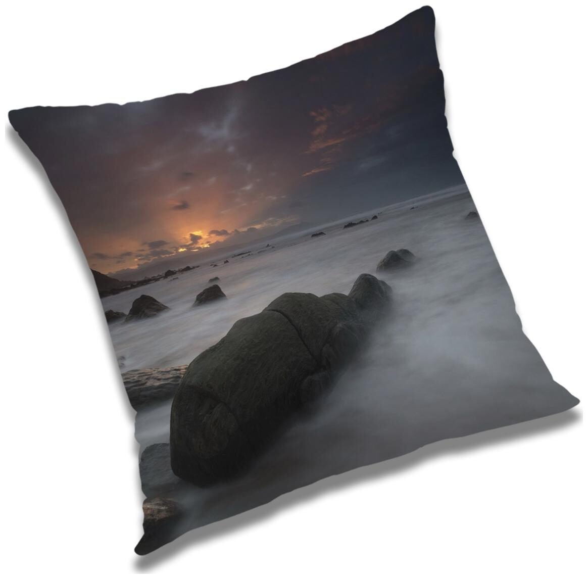 

RADANYA Printed Cushion Cover with Filler Set 16x16 inch