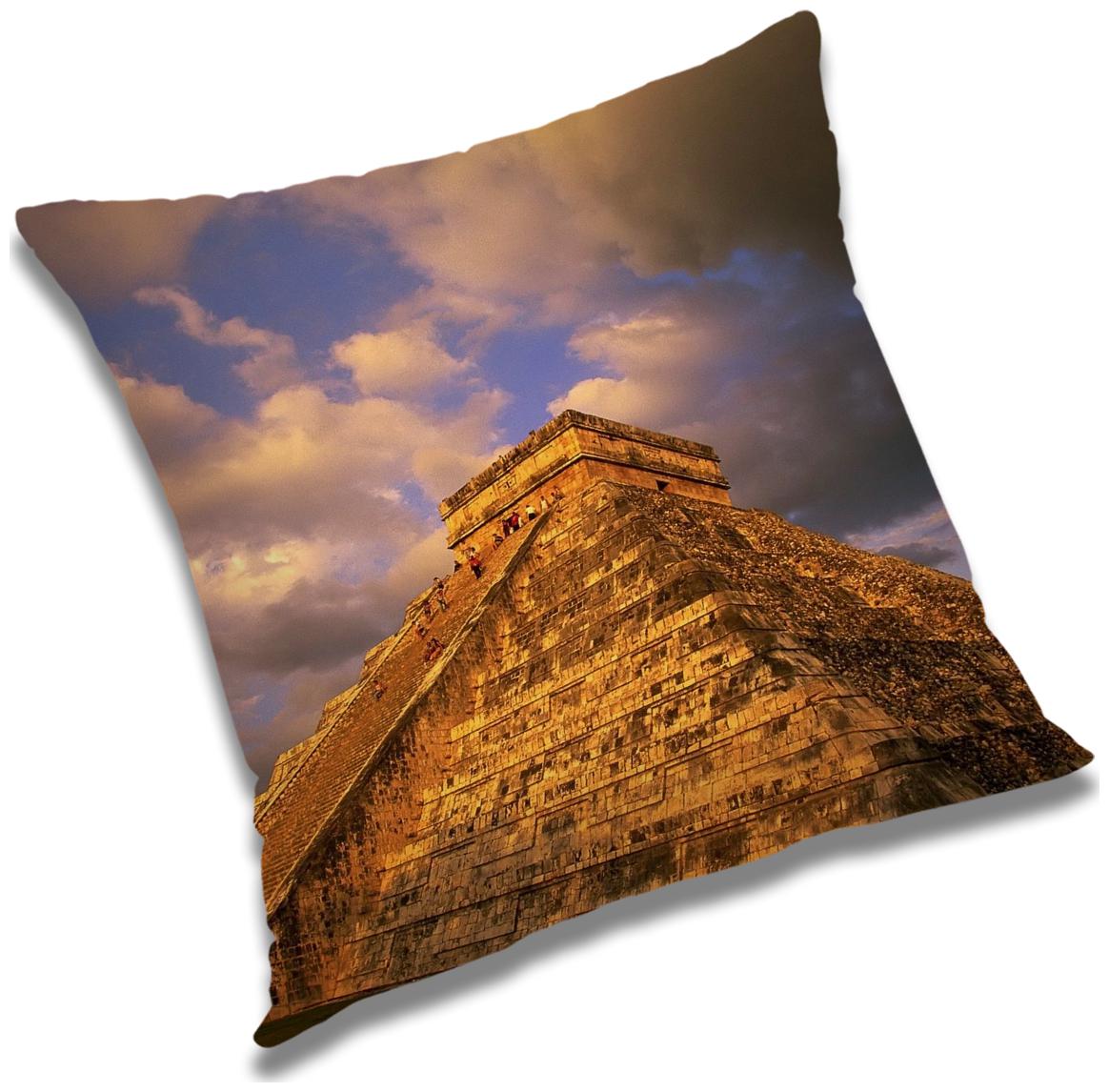 

RADANYA Printed Cushion Cover with Filler Set 12X12 inch