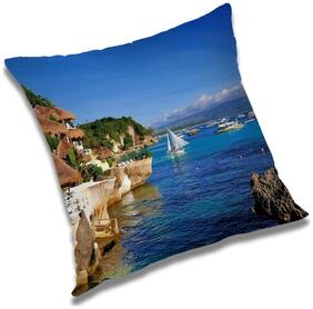 RADANYA Printed Cushion Cover with Filler Set 20x20 inch