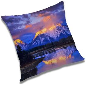 RADANYA Printed Cushion Cover with Filler Set 24x24 inch