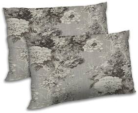 RADANYA Polyester Printed Pillow Covers ( Pack of 2 , Green )