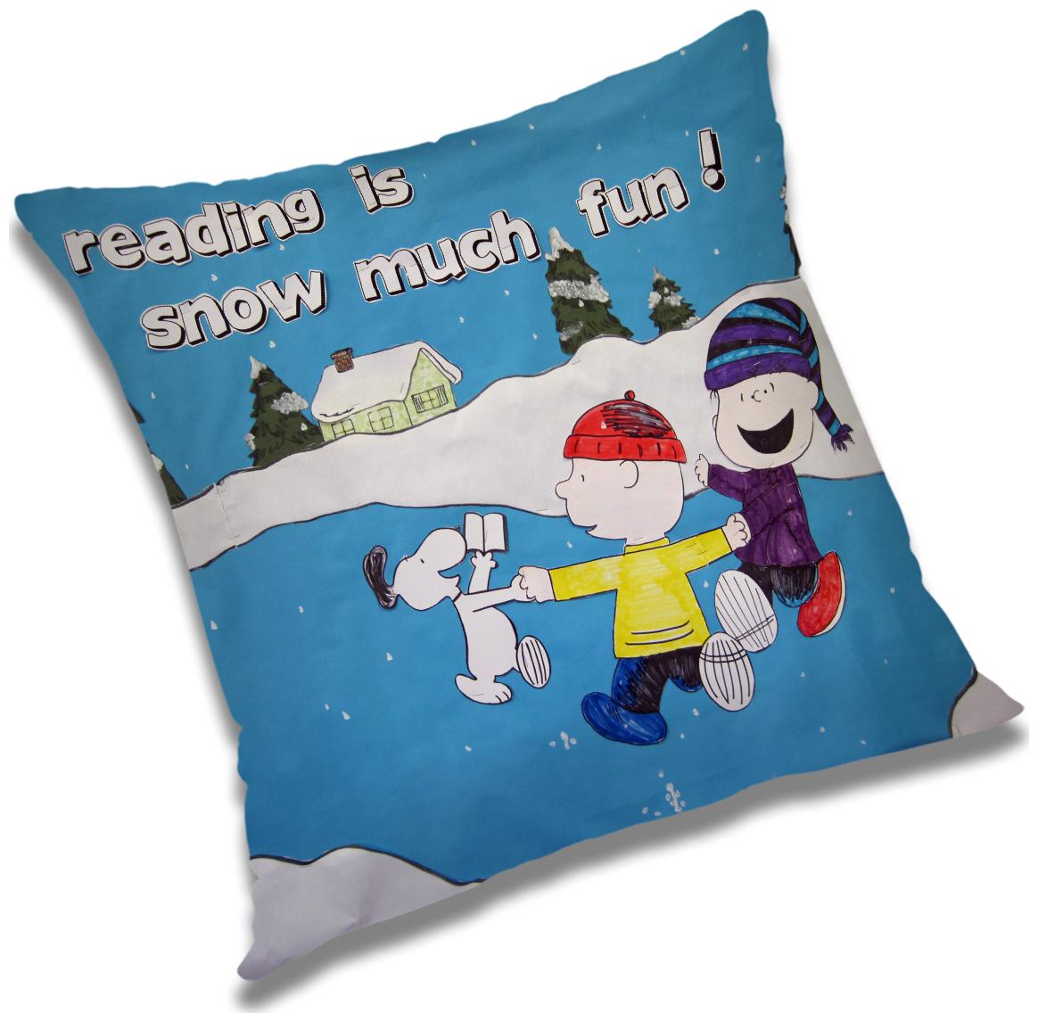 

RADANYA Printed Cushion Cover with Filler Set 12X12 inch