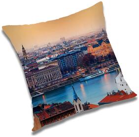 RADANYA Printed Cushion Cover with Filler Set 24x24 inch
