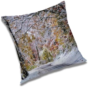 RADANYA Printed Cushion Cover with Filler Set 24x24 inch